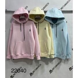 Фотография Худи женское 22040 l.yellow р.S-L "Met&March" недорого оптом от прямого поставщика