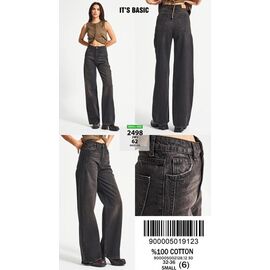 Фотография Джинсы женские 2498-2w5-62 grey р.32-36 "Met&March" недорого оптом от прямого поставщика