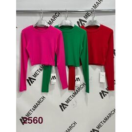 Топ жіночий 2560 red р.XS-L "Met&March" недорого оптом від прямого постачальника