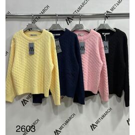 Фотография Свитер женский 2603 pink р.one size "Met&March" недорого оптом от прямого поставщика