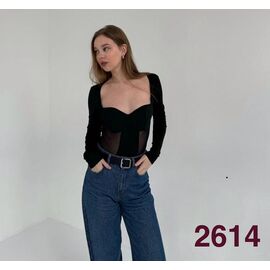 Фотография Боди 2614 black р.one size "Met&March" недорого оптом от прямого поставщика