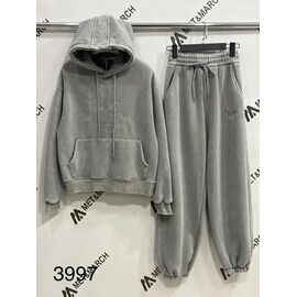 Фотография Костюм спортивный женский тёплый 3997 grey р.S-L "Met&March" недорого оптом от прямого поставщика