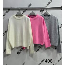 Фотография Свитер женский 4081 grey р.one size "Met&March" недорого оптом от прямого поставщика