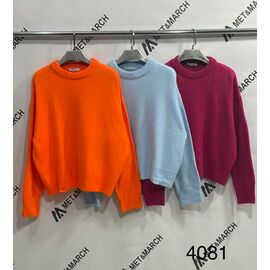 Фотография Свитер женский 4081 wine р.one size "Met&March" недорого оптом от прямого поставщика