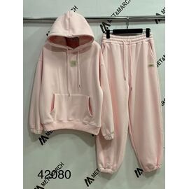 Фотография Костюм спортивный женский 42080 pink р.S-L "Met&March" недорого оптом от прямого поставщика