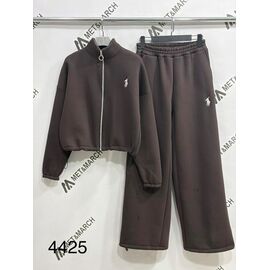 Фотография Костюм спортивный женский 4425 brown р.S-M "Met&March" недорого оптом от прямого поставщика