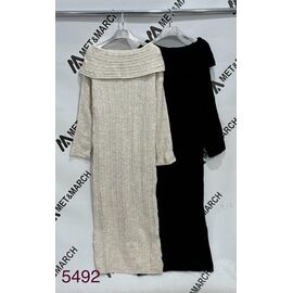 Фотография Платье женское 5492 black р.one size "Met&March" недорого оптом от прямого поставщика