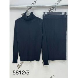 Фотография Костюм женский тёплый 5812-5 black р.one size "Met&March" недорого оптом от прямого поставщика