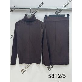 Фотография Костюм женский тёплый 5812-5 brown р.one size "Met&March" недорого оптом от прямого поставщика