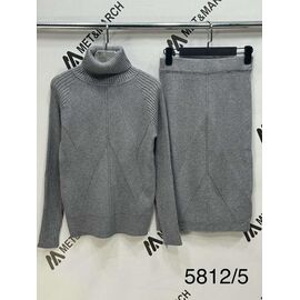 Фотография Костюм женский тёплый 5812-5 d.grey р.one size "Met&March" недорого оптом от прямого поставщика