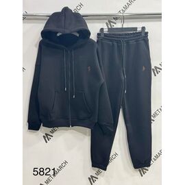 Фотография Штаны спортивные женские тёплые 5821 black р.M-XL "Met&March" недорого оптом от прямого поставщика