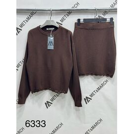 Костюм жіночий теплий 6333 brown р.one size "Met&March" недорого оптом від прямого постачальника
