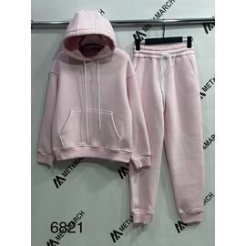 Фотография Костюм спортивный женский 6821 l.pink р.S-L "Met&March" недорого оптом от прямого поставщика