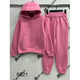 Фотография Костюм спортивный женский 6821 pink р.S-L "Met&March" недорого оптом от прямого поставщика