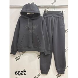 Фотография Костюм спортивный женский 6822 d.grey р.S-L "Met&March" недорого оптом от прямого поставщика
