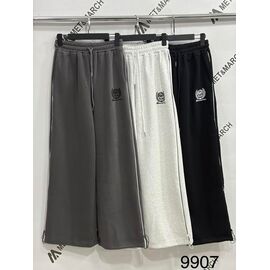 Штани спортивні жіночі теплі 9907 black р.S-L "Met&March" недорого оптом від прямого постачальника