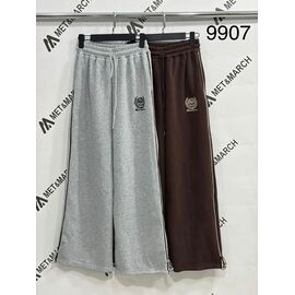 Штани спортивні жіночі теплі 9907 brown р.S-L "Met&March" недорого оптом від прямого постачальника