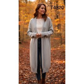 Фотография Кардиган женский T4320 grey р.one size "Met&March" недорого оптом от прямого поставщика