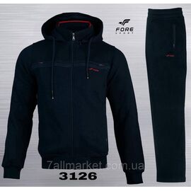 Фотография Спортивный мужской костюм на флисе FORE Супер батал р-ры 6XL-9XL (3цв)"REMAIN" недорого от прямого поставщика