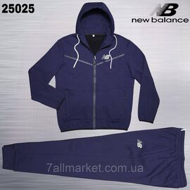 Фотография Спортивный мужской костюм на флис велюре New Balance размеры  M-3XL (5цв)  "REMAIN" купить недорого от прямого поставщика