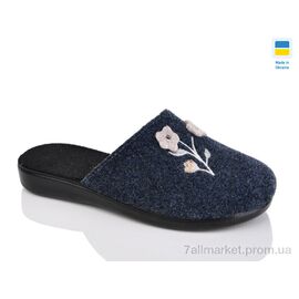 Фотография Тапки женские для дома Весна/осень 128-22 (6 пар р.37-41) "Inblue" недорого оптом от прямого поставщика