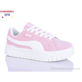 Фотография Кроссовки женские модные Весна/осень Q543-5 (8 пар р.36-41) "GFB-Канарейка" недорого оптом от прямого поставщика