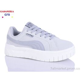 Фотография Кроссовки женские модные Весна/осень Q543-8 (8 пар р.36-41) "GFB-Канарейка" недорого оптом от прямого поставщика