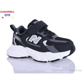 Фотография Кроссовки детские модные Весна/осень T120-12 (8 пар р.22-27) "GFB-Канарейка" недорого оптом от прямого поставщика