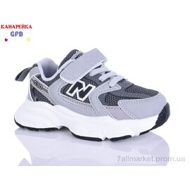 Фотография Кроссовки детские модные Весна/осень T120-14 (8 пар р.22-27) "GFB-Канарейка" недорого оптом от прямого поставщика