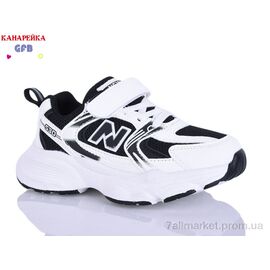 Фотография Кроссовки детские модные Весна/осень S220-3 (8 пар р.27-32) "GFB-Канарейка" недорого оптом от прямого поставщика