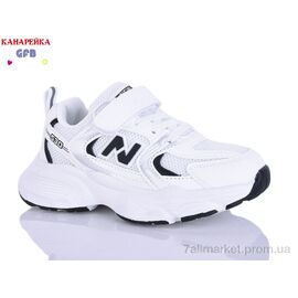 Фотография Кроссовки детские модные Весна/осень S220-6 (8 пар р.27-32) "GFB-Канарейка" недорого оптом от прямого поставщика