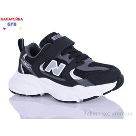 Фотография Кроссовки детские модные Весна/осень S220-12 (8 пар р.27-32) "GFB-Канарейка" недорого оптом от прямого поставщика