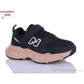 Фотография Кроссовки детские модные Весна/осень S220-13 (8 пар р.27-32) "GFB-Канарейка" недорого оптом от прямого поставщика