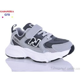 Фотография Кроссовки детские модные Весна/осень S220-14 (8 пар р.27-32) "GFB-Канарейка" недорого оптом от прямого поставщика