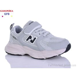 Фотография Кроссовки детские модные Весна/осень S220-15 (8 пар р.27-32) "GFB-Канарейка" недорого оптом от прямого поставщика