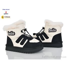 Уггі дитячі утеплені Зима A5619 beige (7 пар р.31-37) "Clibee-Doremi" недорого оптом від прямого постачальника