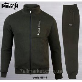 Фотография Спортивный мужской костюм на флисе Пума размеры S-2XL (2цв) "REMAIN" недорого от прямого поставщика