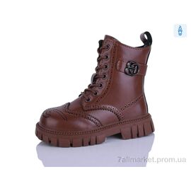 Черевики дитячі зручні Весна/осінь M27 brown (8 пар р.27-31) "KEWK" недорого оптом від прямого постачальника