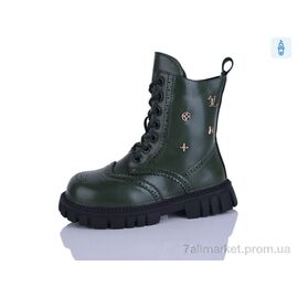 Черевики дитячі зручні Весна/осінь M28 green (8 пар р.27-31) "KEWK" недорого оптом від прямого постачальника