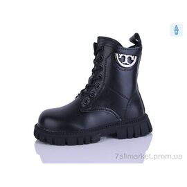 Черевики дитячі зручні Весна/осінь M29 black (8 пар р.27-31) "KEWK" недорого оптом від прямого постачальника