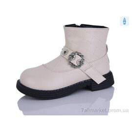 Черевики дитячі зручні Весна/осінь A003 beige (8 пар р.27-31) "KEWK" недорого оптом від прямого постачальника