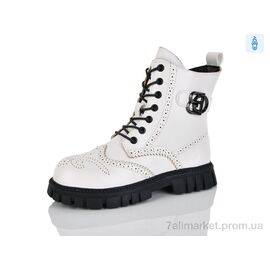 Черевики дитячі зручні Весна/осінь M27-27 beige (8 пар р.32-37) "KEWK" недорого оптом від прямого постачальника