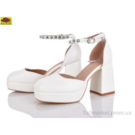 Фотография Туфли женские стильные Весна/осень L100-8 (6 пар р.36-40) "Mei De Li" недорого оптом от прямого поставщика