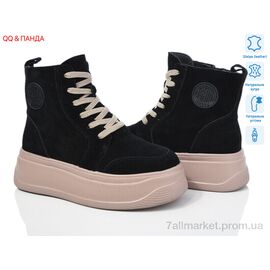 Фотография Ботинки женские стильные зима AG185A (6 пар р.36-41) "QQ&Панда" недорого оптом от прямого поставщика