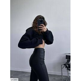 Фотография Женские кожаные брюки на флисе р.42-44;44-46 "BEST FASHION" купить недорого от прямого поставщика