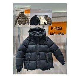 Фотография Курка детская зимняя на девочку F30 milk р.140-164 "MALIBU" недорого оптом от прямого поставщика