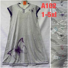 Фотография Ночнушка женская A102 mix р.48-58 "SHELLY" недорого оптом от прямого поставщика