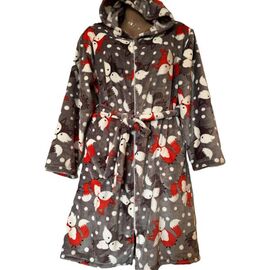 Халат жіночий теплий H100 brown р.48-58 "SHELLY" недорого оптом від прямого постачальника