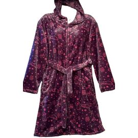 Халат жіночий теплий H114 wine р.48-58 "SHELLY" недорого оптом від прямого постачальника