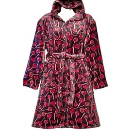 Халат жіночий теплий H116 red р.48-58 "SHELLY" недорого оптом від прямого постачальника